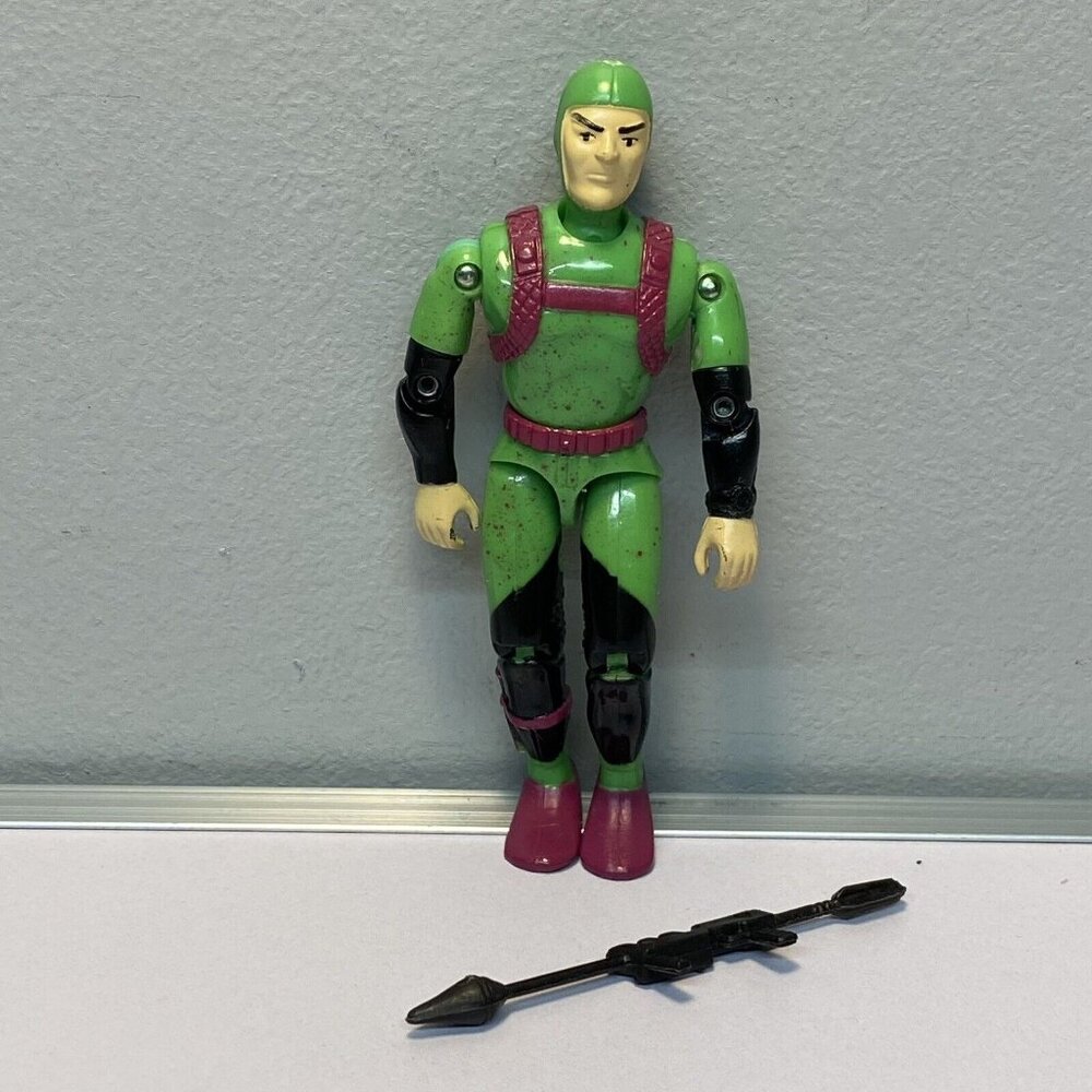 Shark Action Figure #3260 - The Corps! Lanard 1986 W/Accessories
